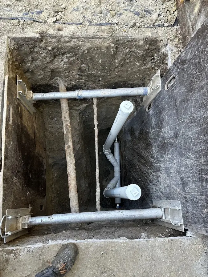 Experienced plumber completing Gas Line Repair work in Scandia